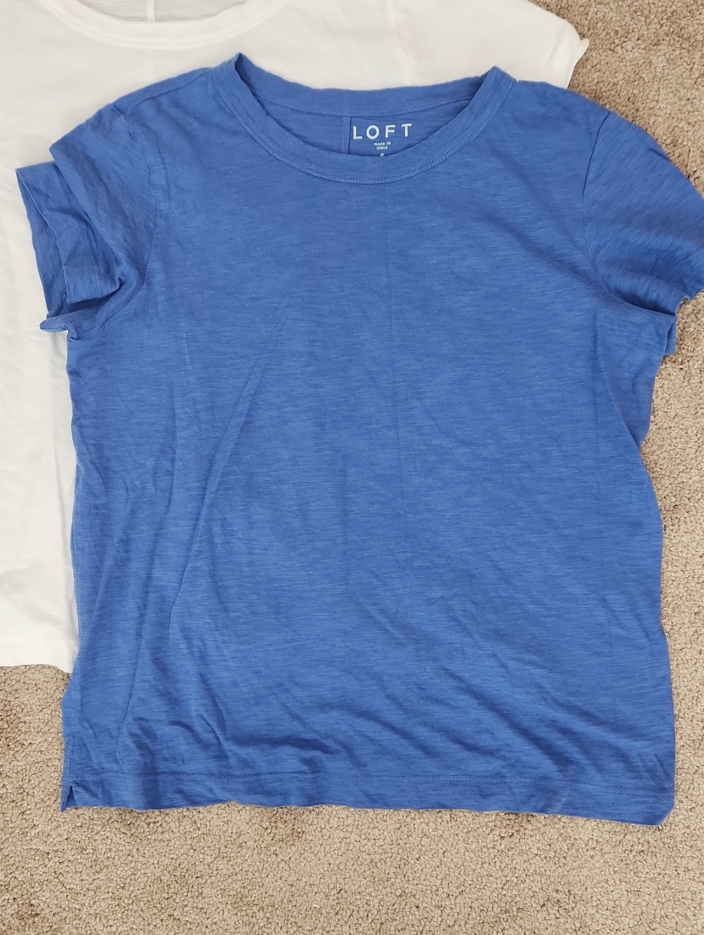 *Bundle Of 4 LOFT Tshirts Small 100% Cotton Lightweight - Picture 4 of 5